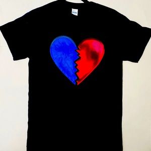 Broken Heart Band T Shirt